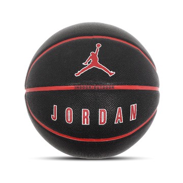 籃球 Jordan Ultimate 2.0 8P NO.7 Basketball 標準7號球 黑 紅 室外球 J100825401-707