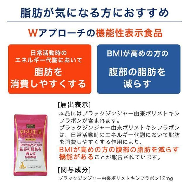 保阪流極 すらり生活 [機能性表示食品] 90粒 - 愛粧堂 ※ネコポス対応