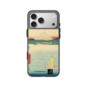 iPhone 17 Pro Max Clear (相機按鈕) 酷墨灰 - Van Gogh Museum - 浮世繪系列富士三十六景 - 歌川廣重