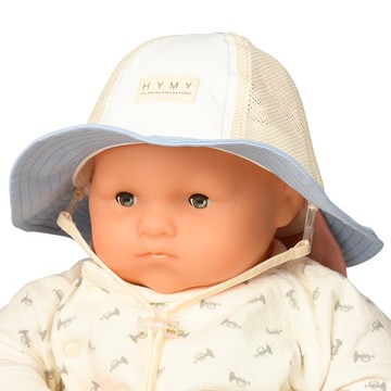 akachan honpo - 水陸兩用帽-藍色