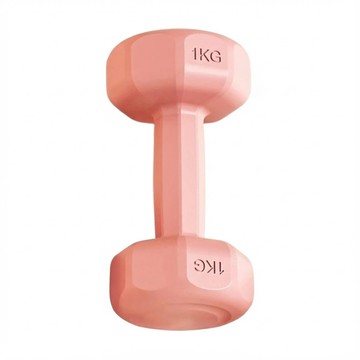 體育健身03 女士小啞鈴 18 x 9 x 10cm 櫻花粉  1kg  1個