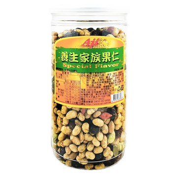 Aji 尼西亞 養生家族果仁  340g  1罐