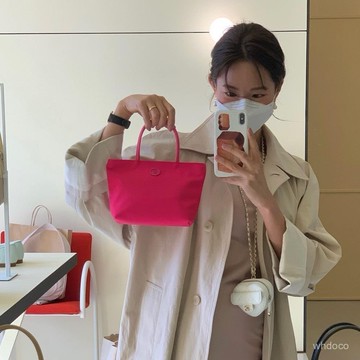 👜 卿選好物 👜【30天熱銷1677件】韓國代購小衆minitmute全秀林mini尼龍高級迷你託特包手提籃子包