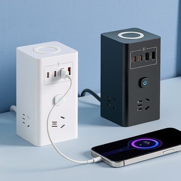 【台灣出貨】35W氮化鎵快充魔方排插usb插座充電器宿舍家用辦公桌面接線板