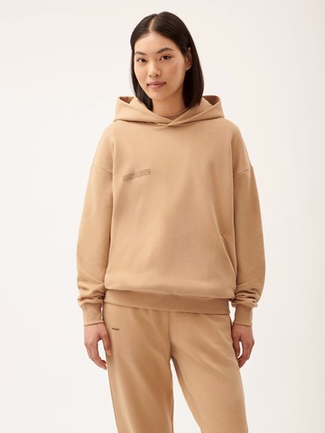 PANGAIA - 365 Midweight Soft Organic Cotton Hoodie - desert camel - XXL XXL