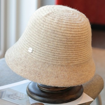 秋冬保暖針織漁夫帽122528C