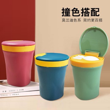 帶勺密封湯杯早餐喝粥杯湯罐便攜可微波防漏湯杯