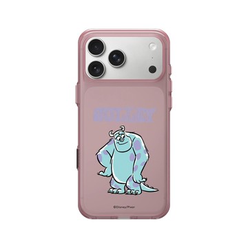 iPhone 17 Pro Max Clear (相機按鈕) 晶醺玫 - 迪士尼-皮克斯 PIXAR - 詹姆士蘇利文