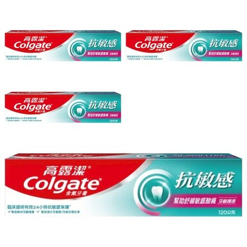 Colgate 高露潔 抗敏感牙齦護理牙膏  120g  1入  4條