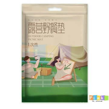 一次性野餐加厚防潮墊旅遊戶外春遊地墊便攜露營墊子防水桌布沙灘