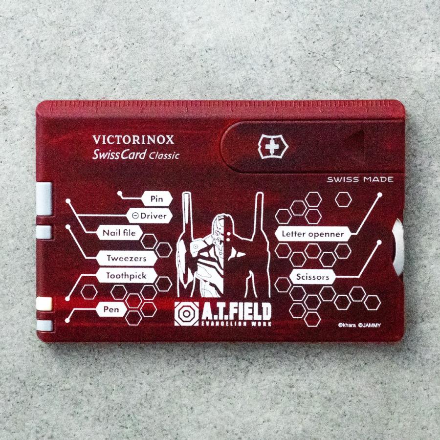 VICTORINOX ナイフ ツール ビクトリノックス スイスカード エヴァンゲリオン 2号機 コラボ グッズ ATF-1602