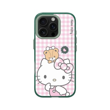 iPhone 16 Pro Clear 憂墨綠 - 三麗鷗-Hello Kitty - Hello Kitty & Tiny Chum