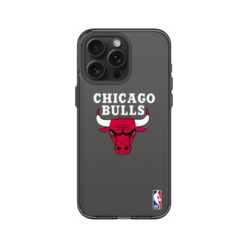 iPhone 15 Pro Max Clear 酷墨灰 - NBA - Logo-芝加哥公牛 Chicago Bulls - Light