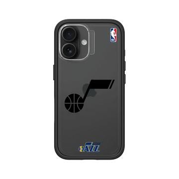 iPhone 16 Mod NX 黑 - NBA - B&W-猶他爵士 Utah Jazz B&W - Dark