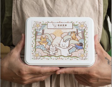 台灣原生動物鐵盒餅乾