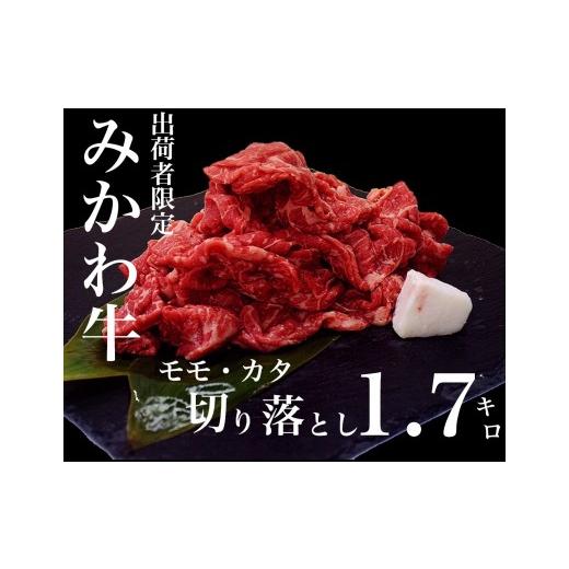 ふるさと納税 愛知県 知立市 [No.04-0046]出荷者限定みかわ牛　モモ・カタ切り落とし