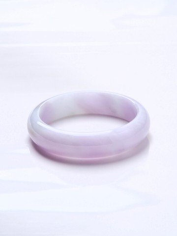 夢遊 | 細糯種 / 春彩 / 平安鐲 / 手圍18.5 | 天然A貨翡翠玉鐲