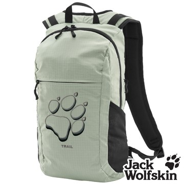【飛狼 Jack Wolfskin】TRAIL 刺繡狼爪輕巧旅遊休閒包 健行背包 12L『淺綠』