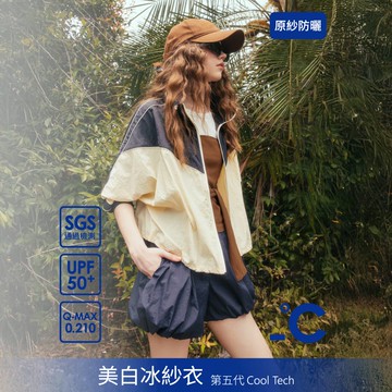 SO NICE【第五代美白冰紗系列】MIU系永久防曬涼感可機洗花苞短褲