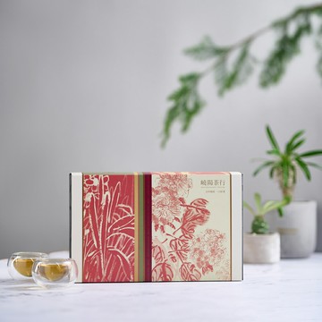 嶢陽茶行 繽紛袋茶禮盒 (共20包入) 凍頂烏龍茶包5入+東方美人茶包5入+茉莉花茶包5入+鐵觀音茶包5入 四季原片袋茶