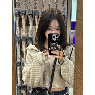 Codibook｜韓國 Dayroze 水手領半拉鍊針織衫 4色［預購］針織衫 連帽上衣 女裝