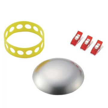 Clover 可樂牌 刺繡用工具組 縫紉用 拼布  銀色 + 黃色  1組