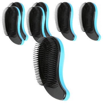 美髮按摩梳 尺寸15.7cmx7cmx3.2cm  顏色隨機  1組