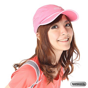 SNOWTRAVEL 抗UV透氣快乾棒球帽 4入(桃紅)