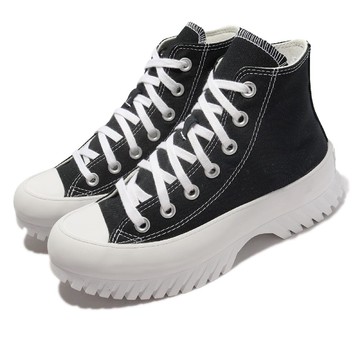 帆布鞋 Chuck Taylor All Star Lugged 2 男鞋 黑 白 高筒 工裝風 A00870C