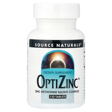Source Naturals, OptiZinc 鋅片，120 片