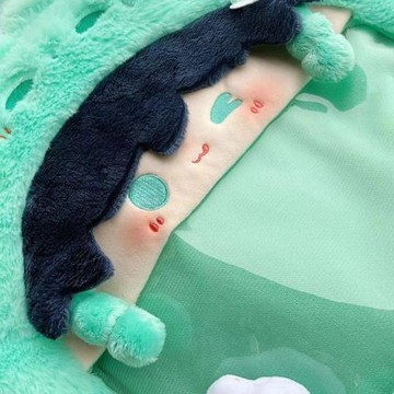 原神同人周邊玩偶風神溫迪毛絨雙肩包大號斜挎背包學生痛包禮物女