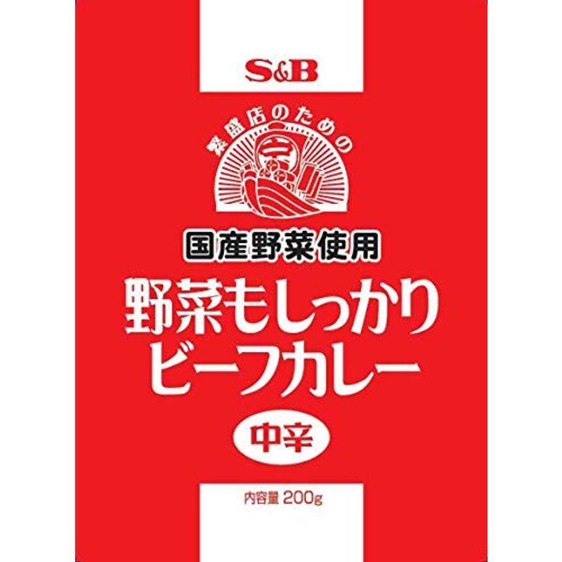 SB 野菜もしっかりビーフカレー 200g ×10袋