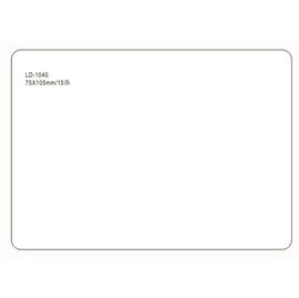 【龍德】 LD-1040自粘性標籤 75x105mm/包【APP滿額下單10%點數(單一帳號最高1500點)】8/31止