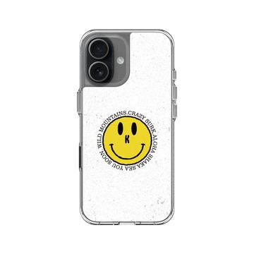 iPhone 17 Clear Case（相機按鈕） 透明 - KID - 黃色笑臉