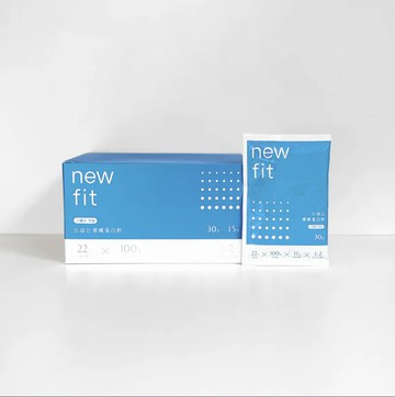 [向日芽] newfit比益比｜優纖蛋白飲 - 分離隨手版 (30g/包；15包/盒)-2入組