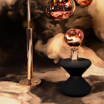 MOFAS后現代輕奢北歐燈簡約創意熔巖燈臥室床頭客廳餐廳旋轉臺燈