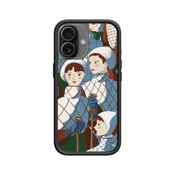 iPhone 17 Mod NX -邊框背蓋組合 (相機按鈕) 黑 - Konatsu Tani 谷小夏 - 雪日群像