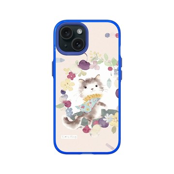 iPhone 15 Clear 激光藍 - 涼丰 LiangFeng - 跟我走貓咪