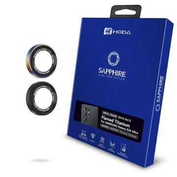 HODA 藍寶石單眼視覺設計鏡頭保護貼 Samsung S26 Ultra (5顆/組)