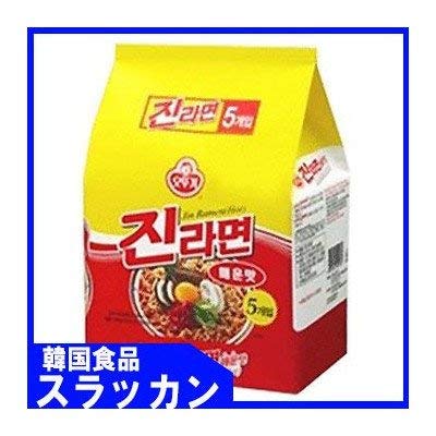 ジンラーメン(辛口)120g5個 [並行輸入品]