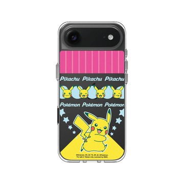 iPhone Air Clear Case（相機按鈕） 透明 - 寶可夢 Pokemon - 多彩系列-皮卡丘