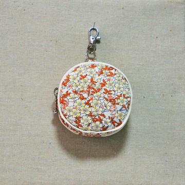 和服改造 小巧圓形零錢包