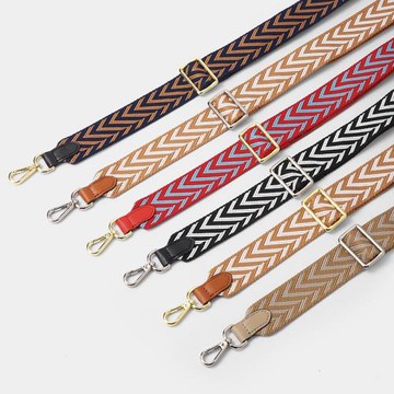 帆布配真皮包帶配件斜跨替換帶可調節單肩斜挎女包帶子背帶寬肩帶