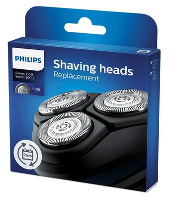-=飛利浦 Philips=- 原廠荷蘭製 SH30 替換刀頭組 (三刀頭)