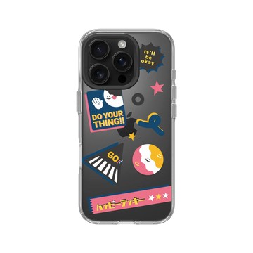 iPhone 16 Pro Clear 透明 - Positive Vibes / 正好能量 - 開心做自己