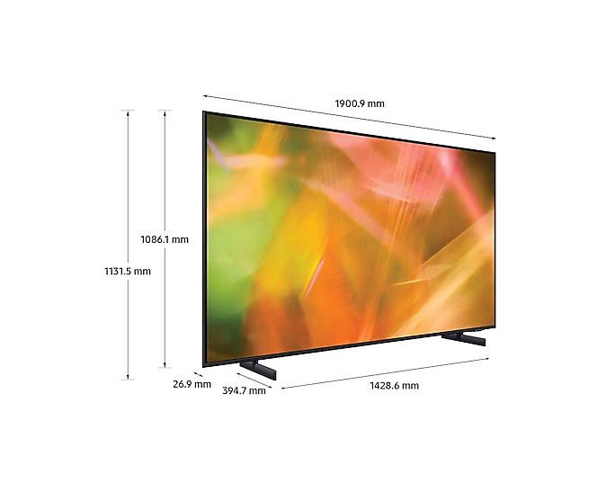 2021 43型 Crystal 4K UHD 電視 AU8000