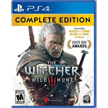 【AS電玩】全新 現貨 PS4 巫師 3 狂獵 年度最佳遊戲版(收錄 《石之心》和《血與酒》資料片) 中文版