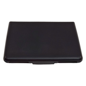 內海產業 抗菌口罩收納盒 聚丙烯材質 尺寸12.5X8.5X1.5CM  黑色  1個