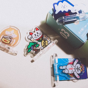 猫株式会社 和風NEKO 小立牌盲盒