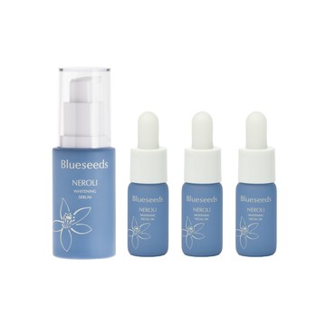 【新手入門組】淨緻橙花潤白精油露5ml x3 + 橙花精華液30ml
